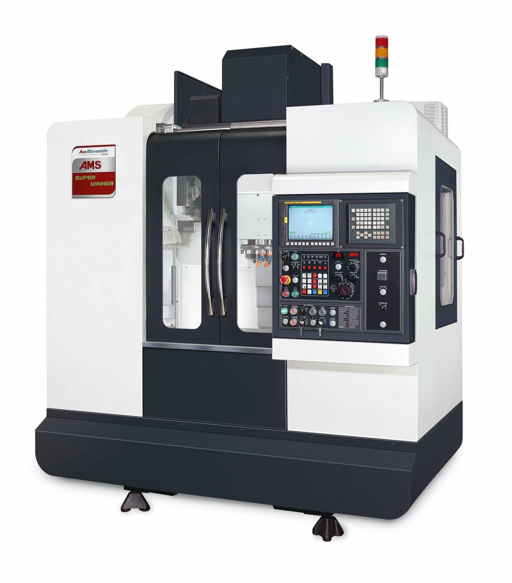A vertical machining centre